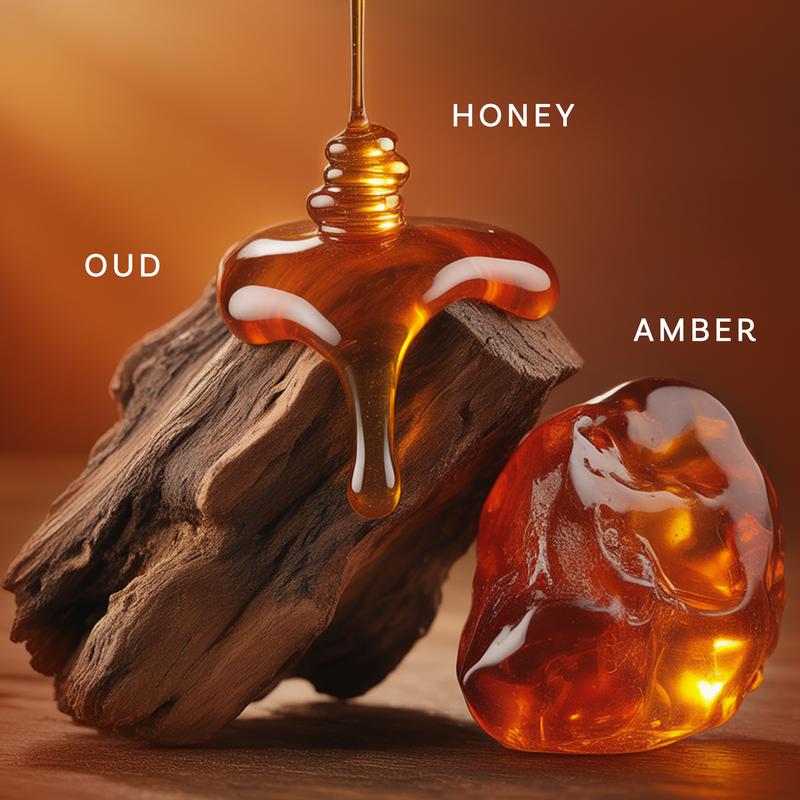 Bell Air Luxury's Honey Oud | Eau de Parfum 100ml (3.4 fl oz) | Patchouli, Vanilla, Bergamot | Floral & Spicy | Made with Clean & Vegan Essentials Oils | Cruelty Free Fragrance Perfume